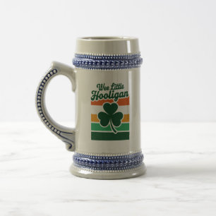 St Patricks Day Kleiner Hooligan Lustig Bierglas