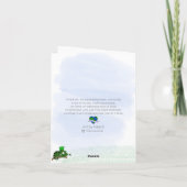 St. Patrick's Day Kniff Karte (Rückseite)