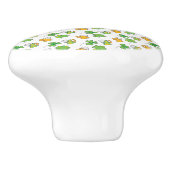 St. Patrick's Day Knob Keramikknauf (Seitenansicht)