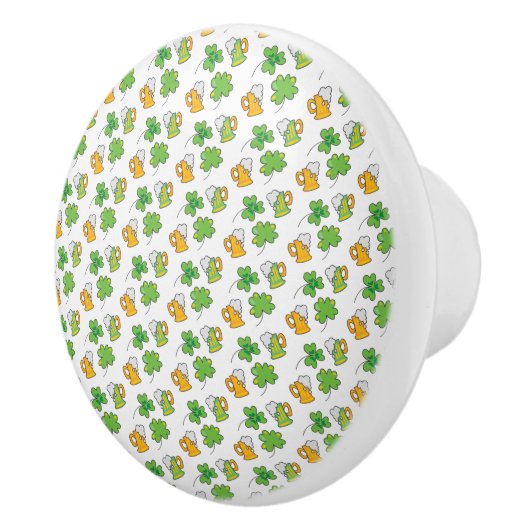 St. Patrick's Day Knob Keramikknauf (Rechts)