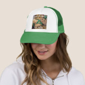St. Patrick's Day Kobold Katze  Truckerkappe (Beispiel)
