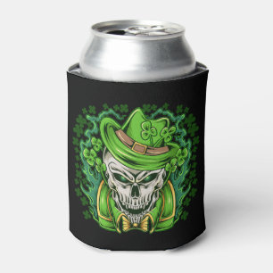 St. Patrick's Day Kobold-Totenkopf-Dosenkühler Dosenkühler