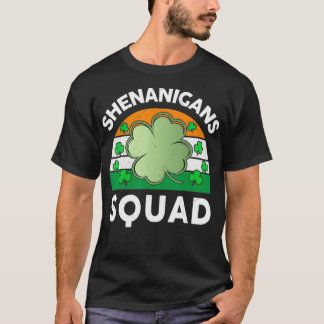 St Patricks Day Kostüme Männer Frauen Irish Shenan T-Shirt