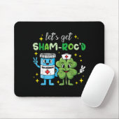 St Patricks Day Krankenschwester Rocuronium Saint Mousepad (Mit Mouse)