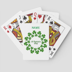 St. Patrick's Day Kranz Thunder_Cove Spielkarten