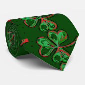 St. Patrick's Day Krawatte (Gerollt)