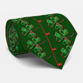 St. Patrick's Day Krawatte (Gerollt)
