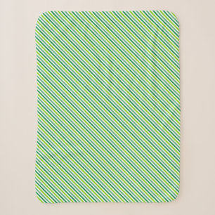 St. Patrick's Day Kreuz-Streifen-Muster-54602 Sherpadecke