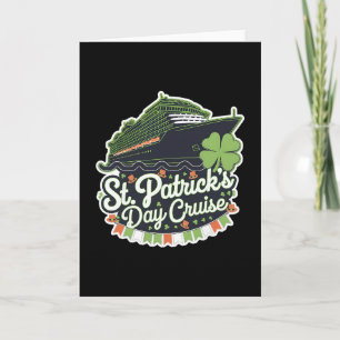 St Patricks Day Kreuzfahrt Schiff Kreuzfahrt Shamr Karte