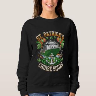 St. Patrick's Day Kreuzfahrt-Team 2025 Familie pas Sweatshirt