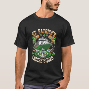 St. Patricks Day Kreuzfahrt-Team 2025 Familie pass T-Shirt