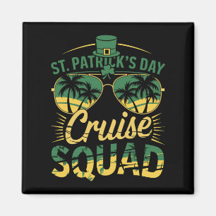 St. Patrick's Day Kreuzfahrt-Trupp Familie passend Magnet