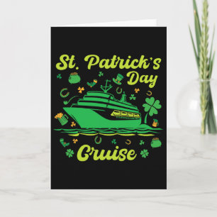 St. Patrick's Day Kreuzfahrt Urlaub Kreuzfahrtschi Karte