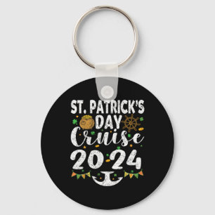 St Patricks Day Kreuzfahrtschiff-Truppe Lustige Fa Schlüsselanhänger