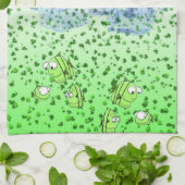 St. Patrick's Day Küchenhandtuch Eisbär Geschirrtuch (Gefaltet)