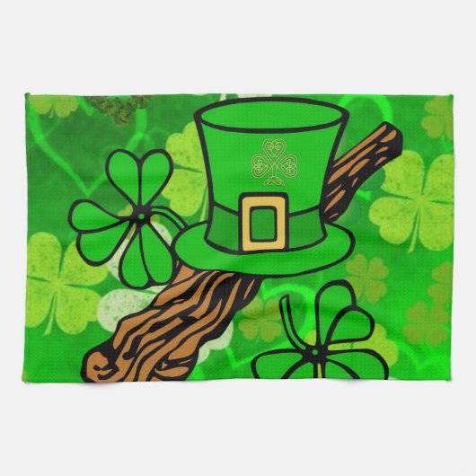 St. Patricks Day Küchenhandtuch Geschirrtuch (Horizontal)