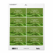 St. Patrick's Day Labels Floral (Vorne)