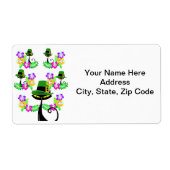 St. Patrick's Day Labels Katze (Vorne)