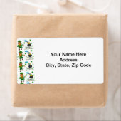 St. Patrick's Day Labels Leprechaun (Insitu)