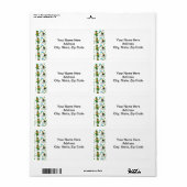 St. Patrick's Day Labels Leprechaun (Vorne)