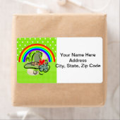 St Patrick's Day Labels Rainbow (Insitu)