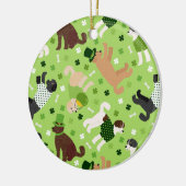 St. Patrick's Day Labradoodle / Goldendoodle Keramik Ornament (Links)