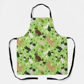 St. Patrick's Day Labradoodle / Goldendoodle Schürze (Vorderseite)