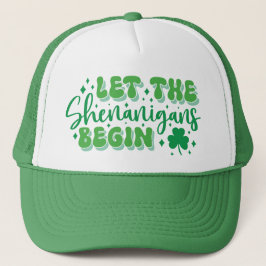 St. Patrick's Day Lachflash! Volksbelustigungsspaß Truckerkappe