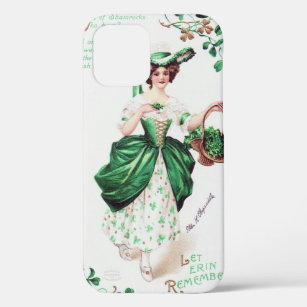 St. Patrick's Day Lady, Vintag Case-Mate iPhone Hülle