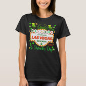 St Patrick's Day Las Vegas Gruppe Urlaub Matching T-Shirt (Vorderseite)