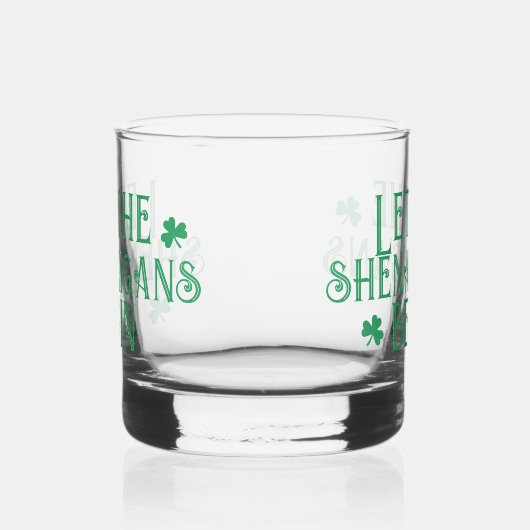 St Patricks Day Lass The Shenanigans Begin Irish Whiskyglas (Links)
