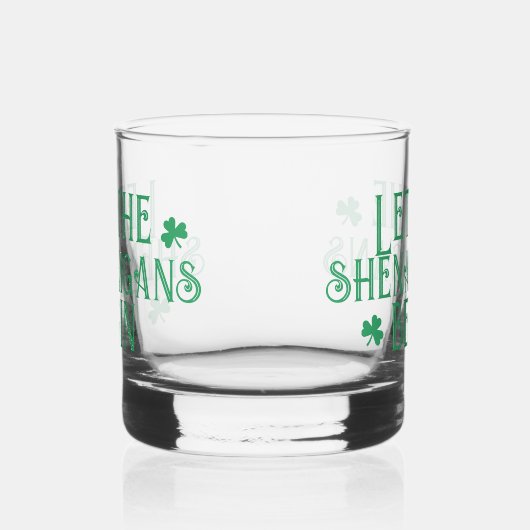 St Patricks Day Lass The Shenanigans Begin Irish Whiskyglas (Rechts)