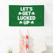 St. Patrick's Day Lassen Sie uns die irische Klee Banner (Insitu)