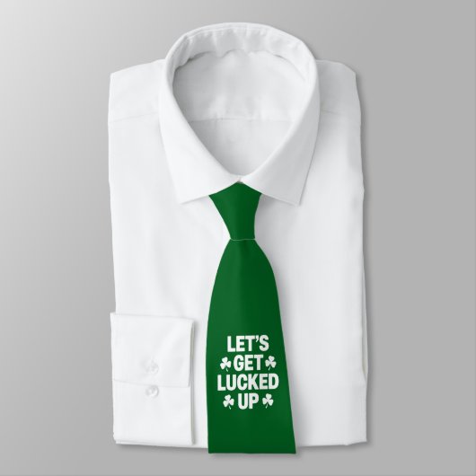 St. Patrick's Day Lassen Sie uns die irische Klee Krawatte (Gebunden)