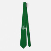 St. Patrick's Day Lassen Sie uns die irische Klee Krawatte (Vorderseite)