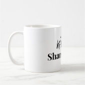 St Patricks Day Lass's Get Shamrocked lustig Vinta Kaffeetasse (Links)