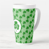 St. Patricks' Day Latte Tasse (Rechte Ecke)
