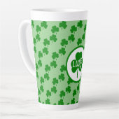 St. Patricks' Day Latte Tasse (Linke Ecke)
