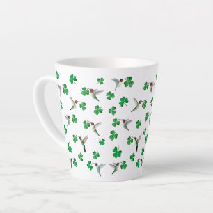 St. Patrick's Day Latte Tasse