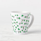 St. Patrick's Day Latte Tasse (Rechte Ecke)