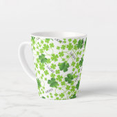 "St. Patrick's Day" Latte-Tasse Milchtasse (Linke Ecke)