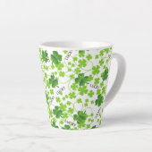 "St. Patrick's Day" Latte-Tasse Milchtasse (Rechte Ecke)