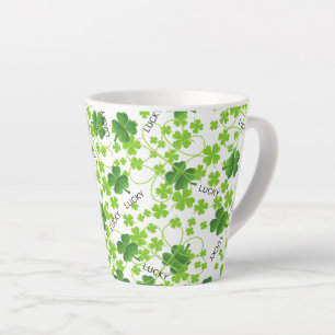 "St. Patrick's Day" Latte-Tasse Milchtasse