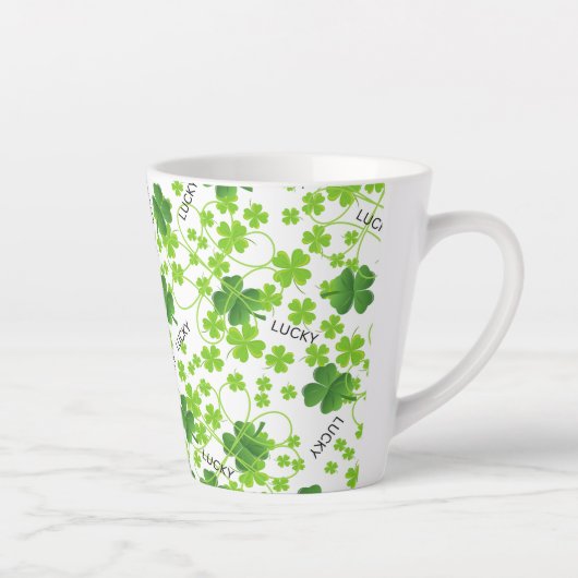 "St. Patrick's Day" Latte-Tasse Milchtasse (Rechts)