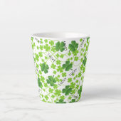 "St. Patrick's Day" Latte-Tasse Milchtasse (Vorderseite)