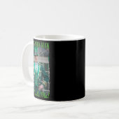 St Patricks Day Leaf Clover Trump Leprechaun Luck Kaffeetasse (Vorderseite Links)