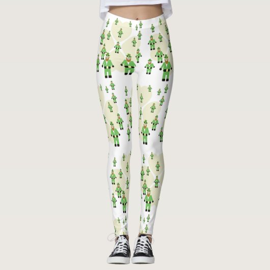 St. Patrick's Day Leggings (Vorderseite)