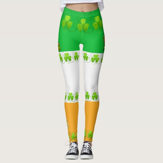 St. Patrick's Day Leggings (Vorderseite)