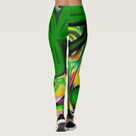St. Patrick's Day Leggings (Rückseite)