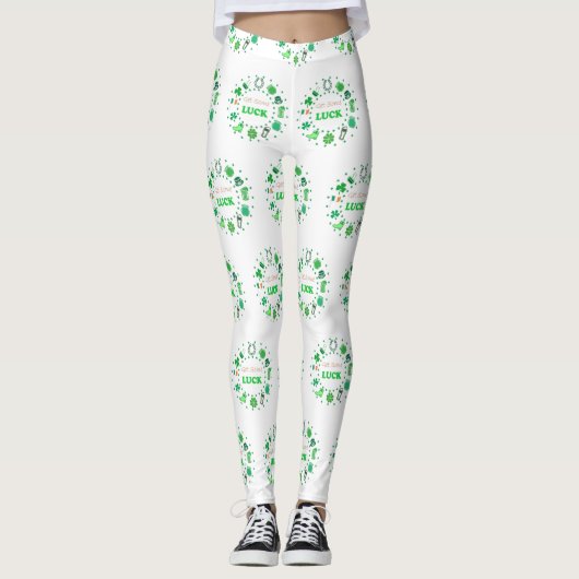 St. Patrick's Day Leggings (Vorderseite)
